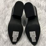 Matt & Nat Women’s Stanley Vegan leather block heel shoes in black size 6 Photo 4