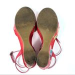 via spiga fabric ankle strap wedge sandals, Italy, size 9 Photo 14