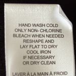 Elie Tahari  Rhinestone Edged V Neck Sweater Pleated Puff Short Sleeve Black S Photo 7