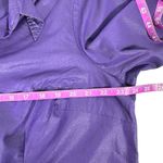 | Venezia Jeans | Purple Collared 3/4 Sleeve Button Up Shirt Top Blouse Photo 4