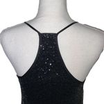 Marchesa Dress Pearl by Georgina Chapman Sequin Black Mini Dress, Size 2 Photo 9