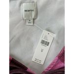 Maeve NEW Anthropologie  Velvet Babydoll Plaid Top Pink Purple Size‎ Medium NWT Photo 3