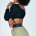 Princess Polly  take it to heart top in black Photo 5