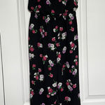 EXPRESS Floral jumpsuit with sleeves worn up or down Photo 0