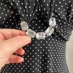 My Michelle Y2K Vintage  Polka Dot Halter Dress Fit Flare Mini Size S Photo 5