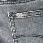 Lee  12 Short Regular Fit Straight Leg Mid Rise Secretly Shapes Gray/Blac… Photo 6