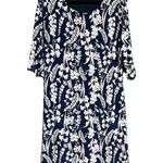 NWOT Plus Sized 16 Glamour Navy Blue Women’s Floral Formal Cocktail Dress Photo 0