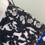 Coach NEW  1941 Black & White Yoke Long Sleeve Dress size 0 Photo 5