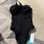 Seafolly NWT  black one piece swimsuit 8 Photo 3