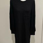 Lucky Brand NWT  Soft Knit Black Dress Sz M Photo 0