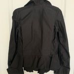 Isabel Marant  Black Ruffle Jacket, Shoulder Pads, NWOT Photo 7