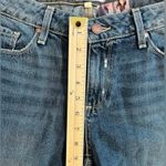 Paige Porter Mid Rise Boyfriend Straight Jeans, Med Wash Distressed NEW, size 28 Photo 6