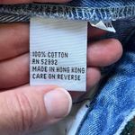 Jordache Women's Patchwork Embroidered Denim Mini Jean Skirt Size 28" Waist Photo 9