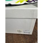 Sandro NWT  Flame Parma Women Size 40 Purple Yellow Mint Flame Chunky Sneakers Photo 11