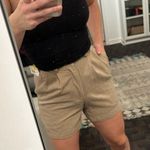 Dockers Vintage  khaki size 2 petite pleated shorts Photo 0