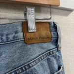 Denim Forum Light Blue Relaxed The 90s Danny High Rise Baggy Jeans Size 24 Photo 4