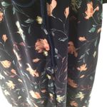 Lulus Women’s Floral Button Down Cinched Waist Midi Dress Photo 3