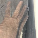 Armani Exchange  sheet satin color black on black embroidered block trim 90s Photo 7