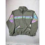 Free People  Movement Women's Away We Go Half Zip Sage Stone XL NWT $128 MSRP Photo 2