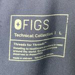 FIGS Livingston Basic Scrub Pant Women's Size Large Navy Blue Straight Leg Yoga Photo 4