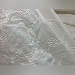 Hinge Needlepoint Embroidery Cotton Lined Ruched Stretch Waist MiniSkirt Size 1 Photo 8