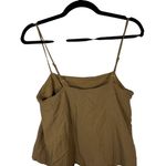 Z Supply Brown Flowy Boho Cropped Blouse Size Medium Photo 1