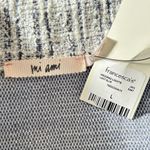 Francesca's Moriah Tweed Light‎ Blue Shacket NWT Photo 10