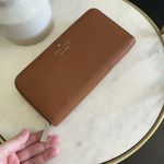 Kate Spade NY Leila Large Continental Wallet Pebble Leather Warm Gingerbread Photo 3