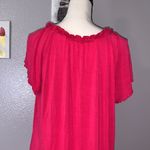 Apt. 9  Intimates pink ruffle short sleeve pajama top Photo 5