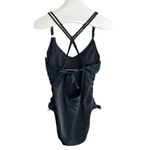 Time And Tru  side ruching one piece swimsuit Photo 4