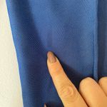 Alice + Olivia  Blue Dress Pants Pleated Trousers Slacks Workwear Women's Large Photo 5