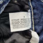 Nine West Womens Denim Capri Jeans Embellished Pockets White Stitching Blue Wash Photo 10