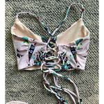 Mara Hoffman  Basket Weave Bikini Top (M) and Bottom (S) in Maristar Lilac Photo 4