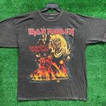 Urban Outfitters Iron Maiden Number Of The Beast Vintage Style Rock Tee 2x Photo 0