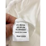 superdown NWT  Gianna Strapless Sweetheart Thong Bodysuit White Women's Size S Photo 6