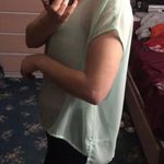 Cotton Express Mint Sheer Top Photo 4