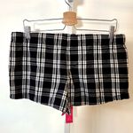 Faded Glory  Black Plaid Pajama Bottoms Photo 1