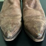 Nocona Women's Deertanned Pointed Toe Cowgirl Boots Brown Size 9 Photo 3