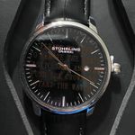 Stuhrling Original New Stührling Watch Black Calfskin Leather Photo 0