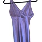 Unbranded purple athletic strappy cross back mini tennis dress Photo 4