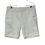 Vineyard Vines  Women Short Dayboat Bermuda Flat Front Mid-RiStretch White Sz. 6‎ Photo 0