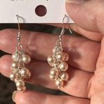 Charter Club Faux Pearl Cluster Earrings – Macy’s Photo 0