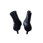 Paige Boots Annika Kitten Heel Size 6 Black Leather Pull On Sock Booties Photo 4