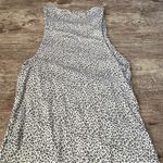 Gaze Leopard Print High Neck Bodysuit Size Small Tan Photo 1