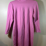 Bar III Coquette Adorable Bubble Gum Pink Mock Neck Long Sleeve Bodycon Dress S Photo 0