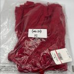 Free People NEW! XS Adella Cherry Red Lace Spaghetti Strap Cami Top Ruffle Hem Photo 10