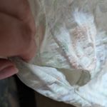 Vtg 1980s Miss Elaine White Pastel Floral Lace Trim True Wrap Front Robe L Size L Photo 3