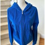 Juicy Couture Vintage  Cobalt Blue Terry Cloth Zip Up Hoodie Photo 0