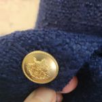 J.Crew SOPHIA SLEEVELESS MIDI DRESS IN TWEED DARK EVENING NAVY WOMENS Photo 3