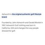 Ash worth | Branson Creek Golf Corse Troon Golf White - Size Small‎ Photo 3